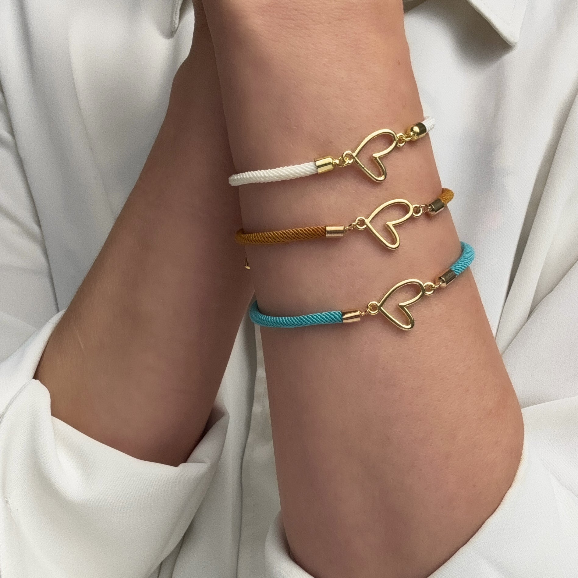 Heart Bracelets - KNOTA