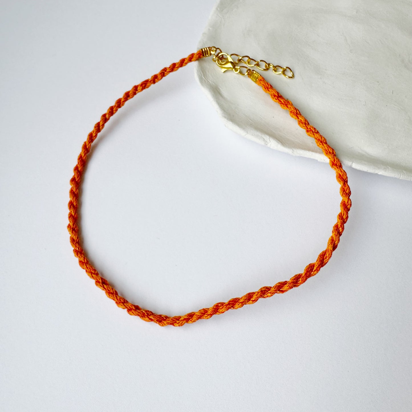 Colorful Rope Necklace – Minimalist Everyday Style