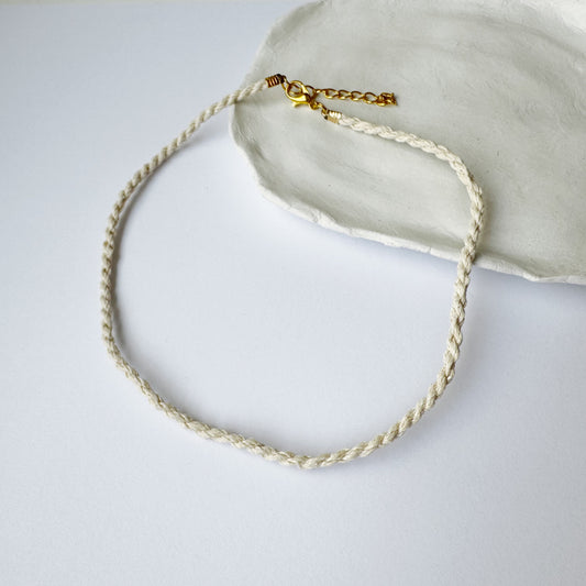 Colorful Rope Necklace – Minimalist Everyday Style